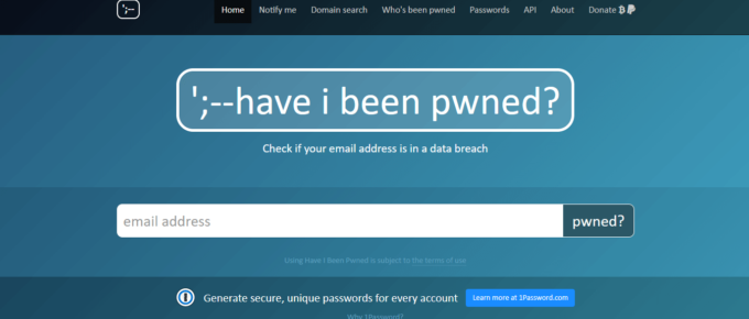 How To Use Have I Been Pwned - To See If Your Data And Passwords Were Stolen